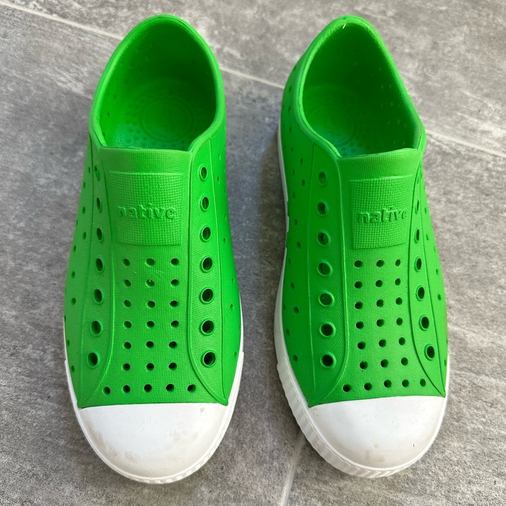 Kids Natives - Jefferson, grasshopper green, size 1